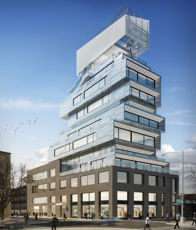 87 Wythe Avenue, rendering by Cycle Cities