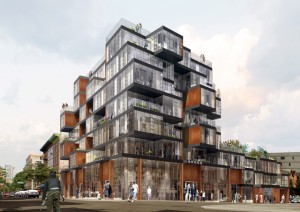 134 Vanderbilt Avenue, rendering by ODA
