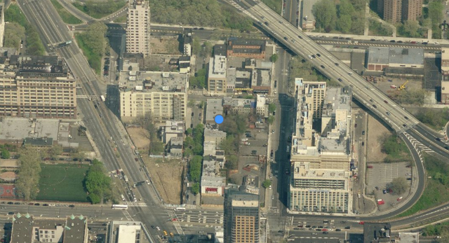 180 Concord Street and 37 Duffield Street, image from Bing Maps