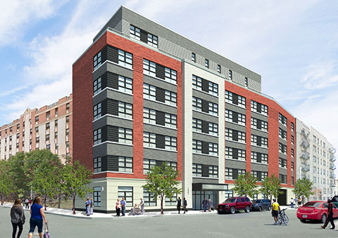 120 West 169th Street, rendering from the Briarwood Organization