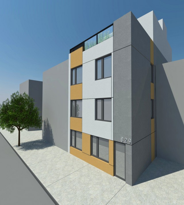 829 Willoughby Avenue, rendering by StudiosC