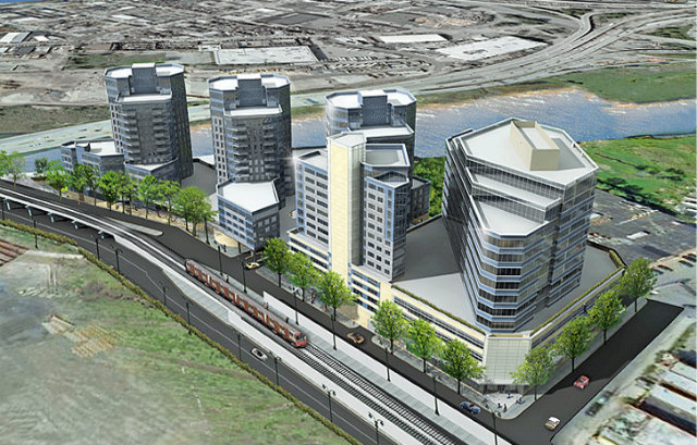 River Park Place, rendering by Ismael Levya