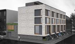 73-79 Bond Street/390 State Street townhouses, image from Ben Hansen Architect