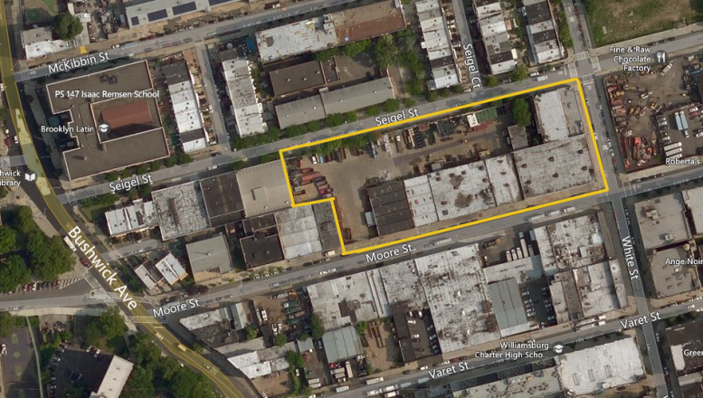 232 siegel street bushwick lined bing maps