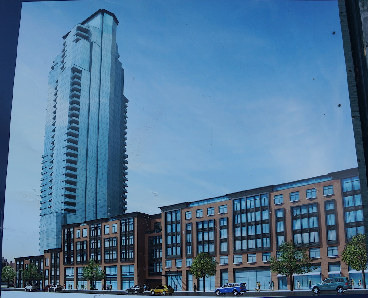 Construction rendering for 10 Huron Street, or 145-155 West Street