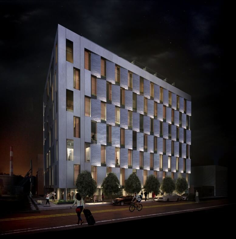 38-04 11th Street, rendering by Gradient Architecture Studio