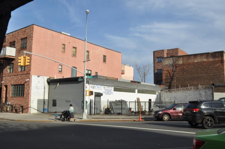 100 Union Avenue in March 2015, photo by Christopher Bride for PropertyShark