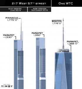 Nordstrom Tower's latest look, sans spire