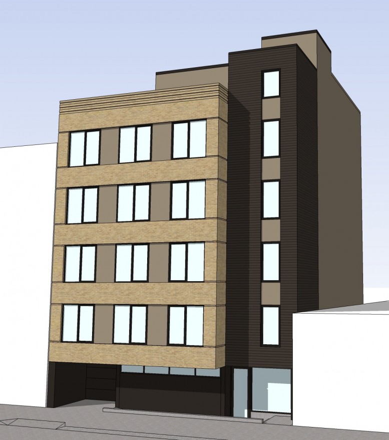 359 Linden Street, rendering by Boro Architects