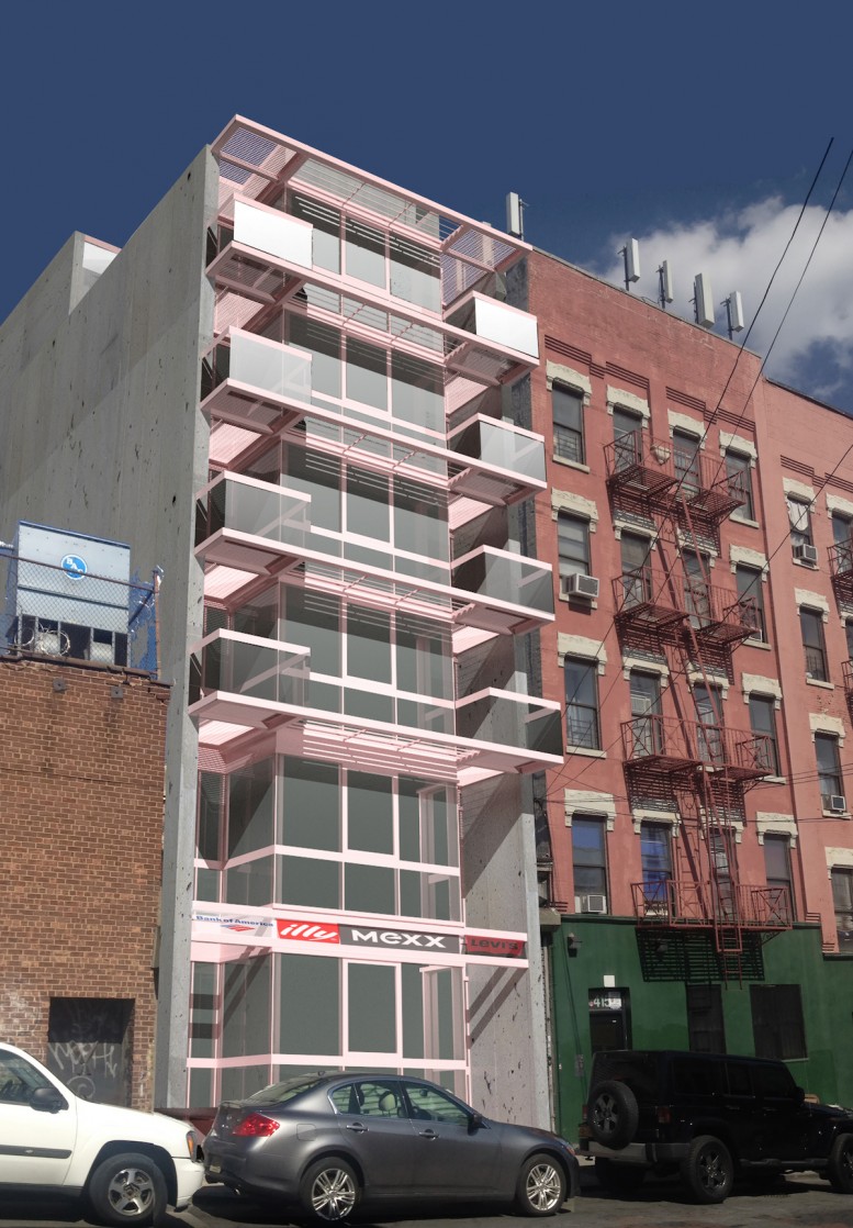 411 East 151st Street, rendering by Hany Rizkalla