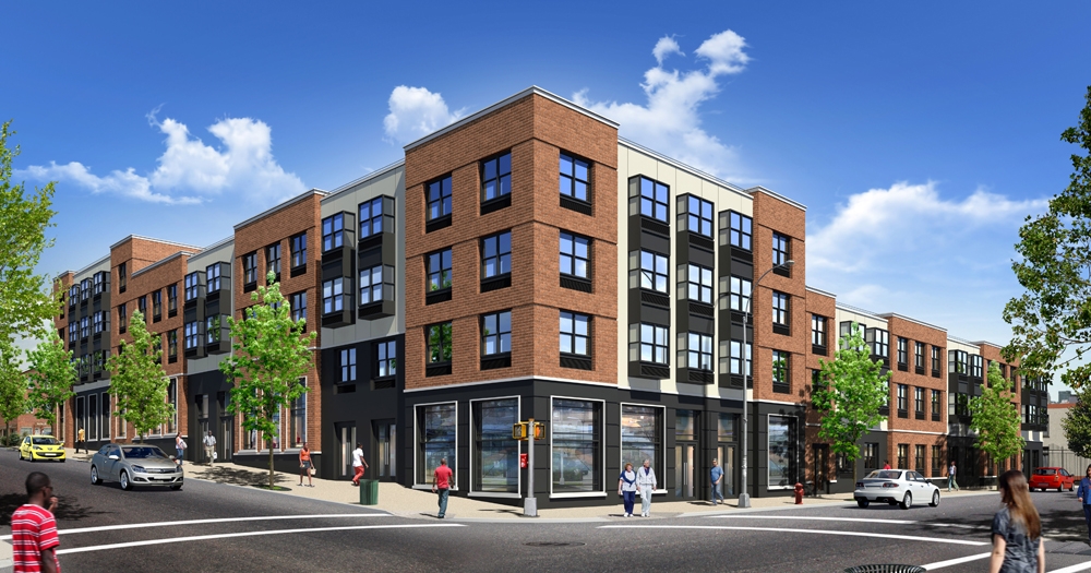 1873 Starr Street/176 Woodward Avenue, rendering by Aufgang Architects