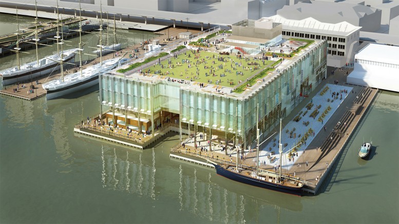 Pier 17 roof without pergola (approved)