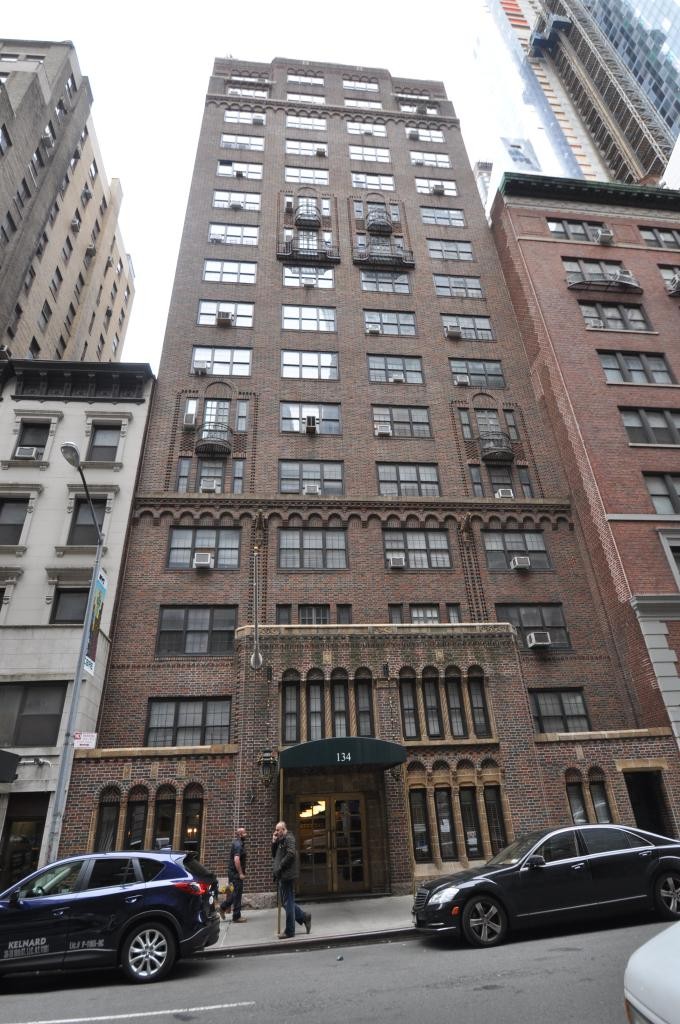 134 West 58th Street in April 2014, photo by Christopher Bride for PropertyShark