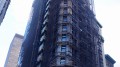 212 Fifth Avenue clad in scaffolding