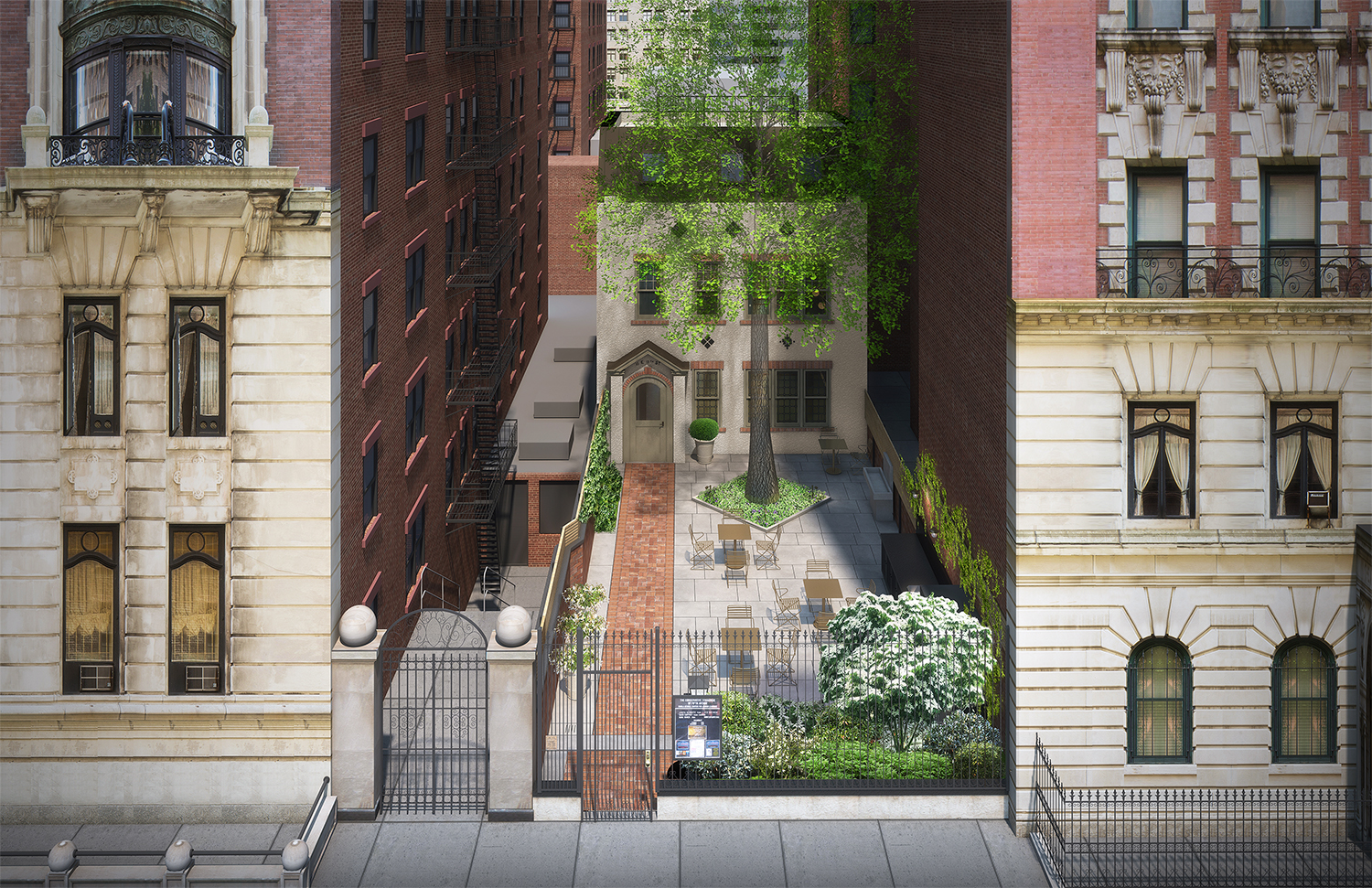 Proposed expansion of the Conservative Synagogue of Fifth Avenue, 11 East 11th Street.