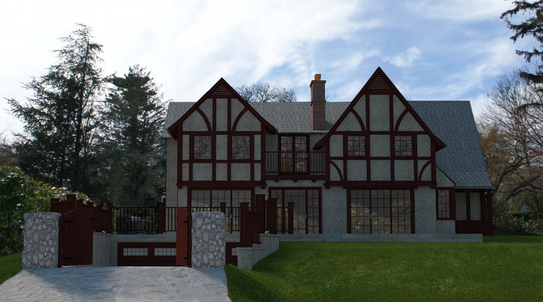 Rendering of proposal for 240-82 Beverly Road.