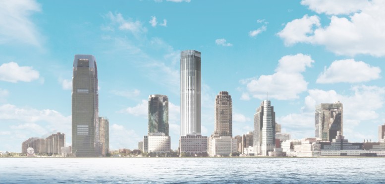 Rendering of 99 Hudson Street, January 2015. Via City of Jersey City.