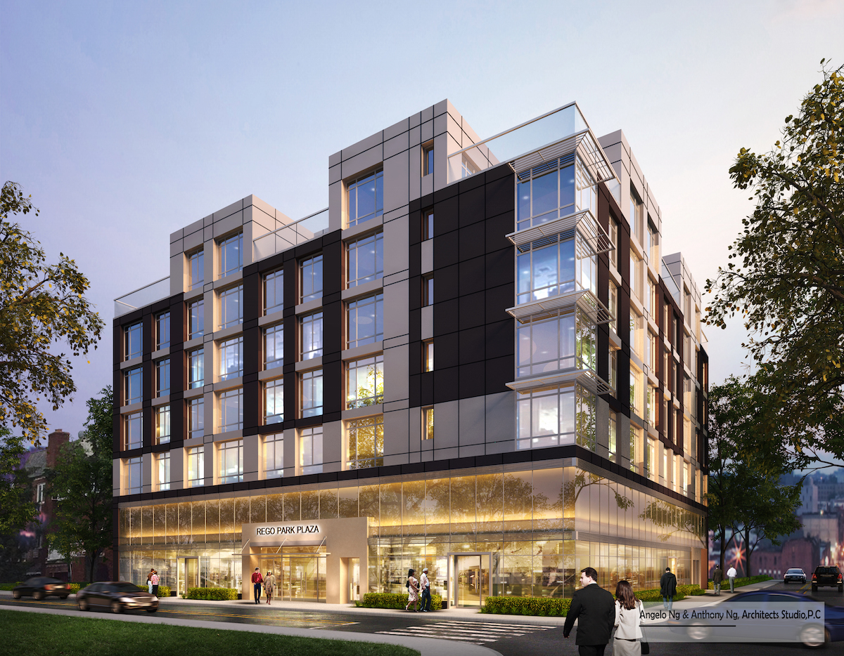 97-45 63rd Drive, rendering by Architects Studio