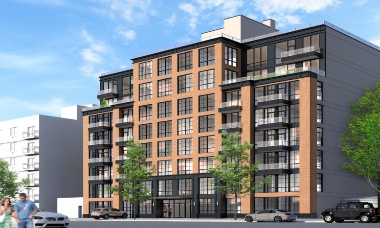 2100 Bedford Avenue, rendering by Karl Fischer Architect