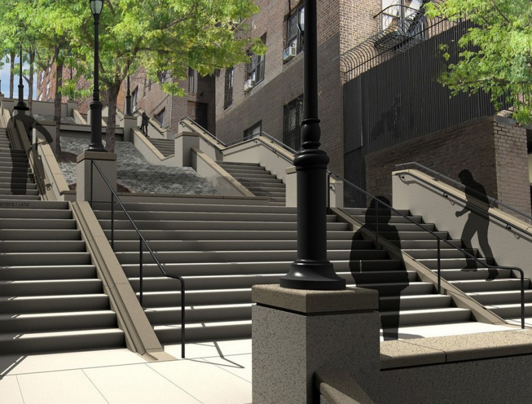 215th Street staircase