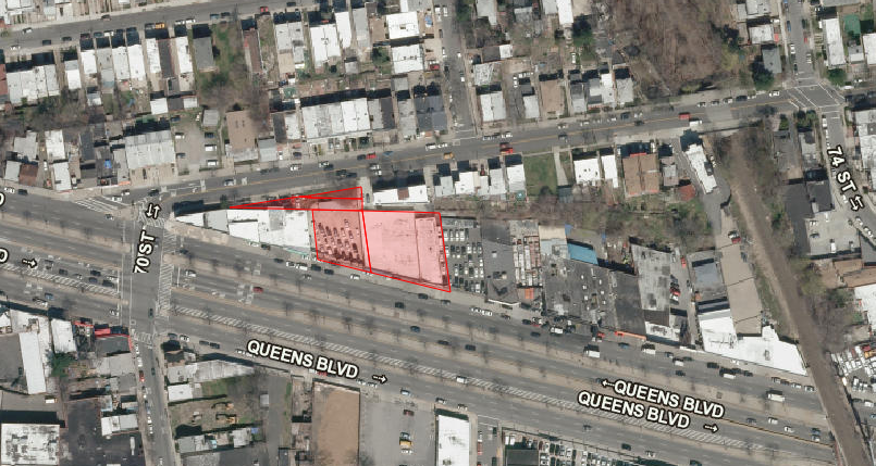 70-40 45th Avenue, image via Department of City Planning