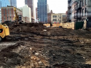 Work being done at 61 Bond Street in Brooklyn. Photo by Tectonic.