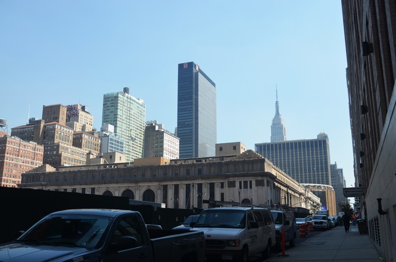 One Penn Plaza as seen from the southwest. Photo by Evan Bindelglass.