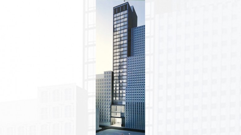 Rendering of 143 Fulton Street. Courtesy YIMBY reader Rich Brome.