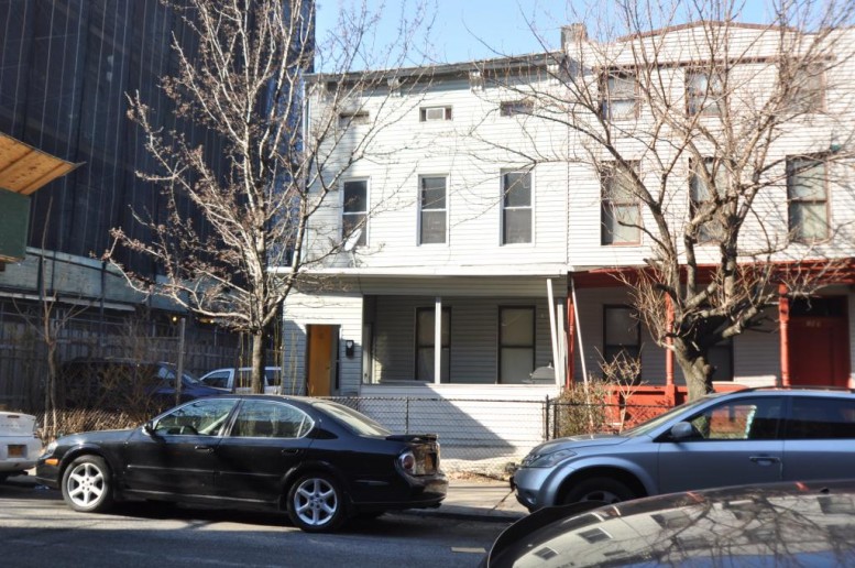 99 and 103 Grove Street in January 2015, photo by Christopher Bride for PropertyShark