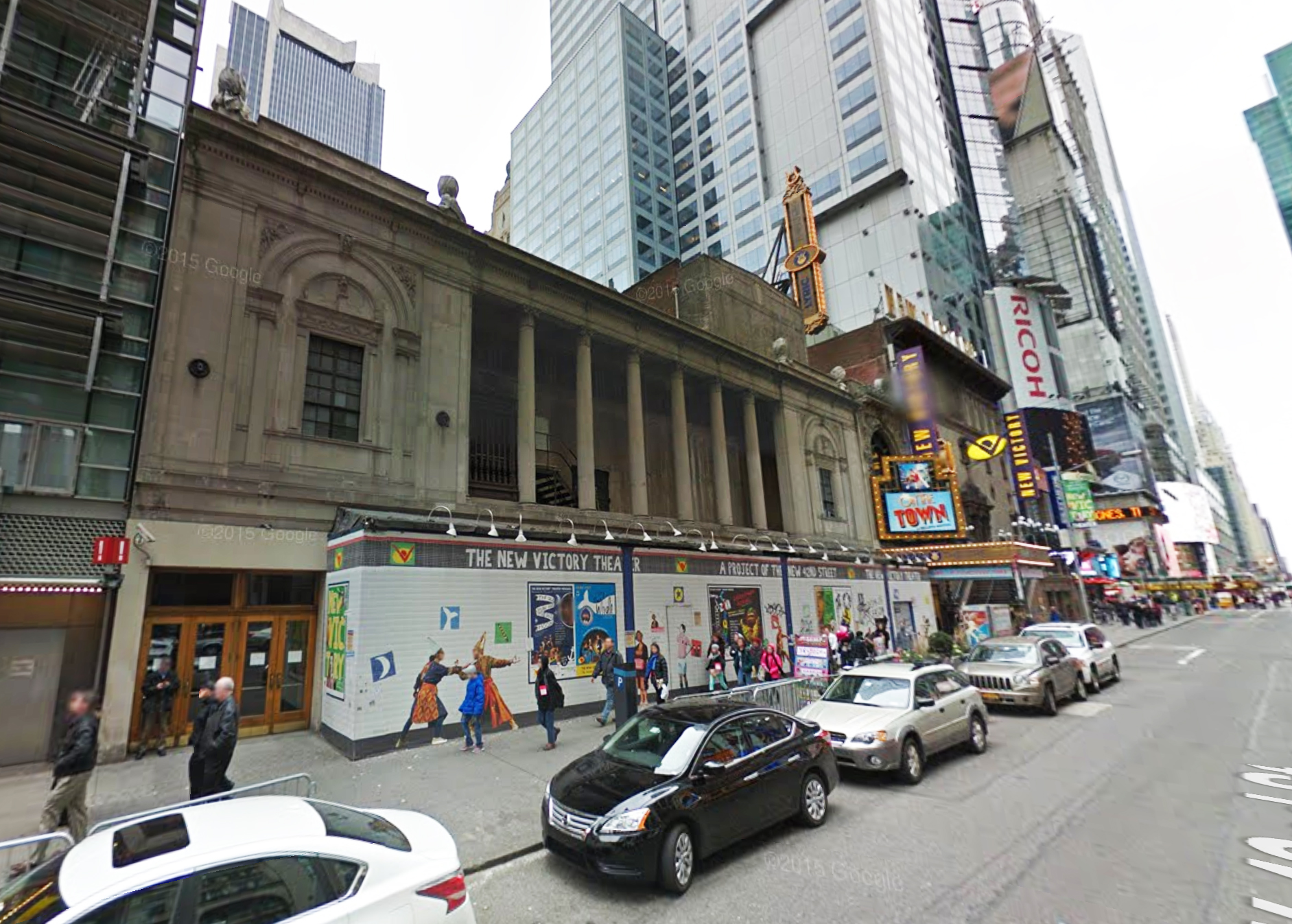 Times Square Theater, 2014. Via Google Maps.