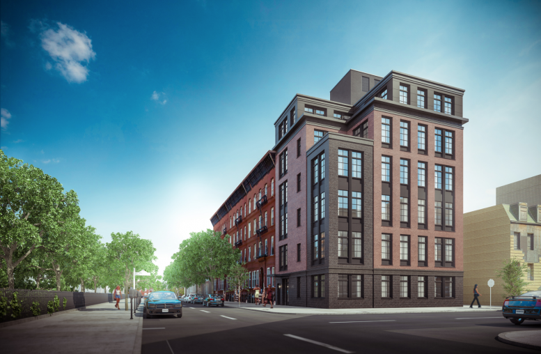 253 Tompkins Avenue, rendering by Issac and Stern Architects