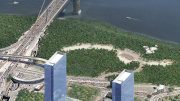 Rendering of both towers of The Modern in Fort Lee, NJ. Via SJP Properties.
