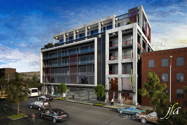 187 Cook Street, rendering by J Frankl Associates
