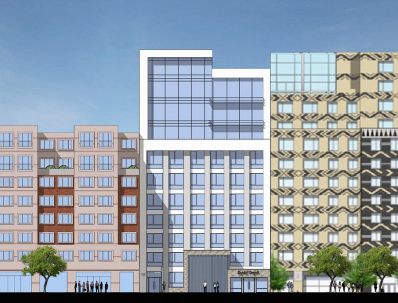 20 West 116th Street, rendering by GF55 Partners