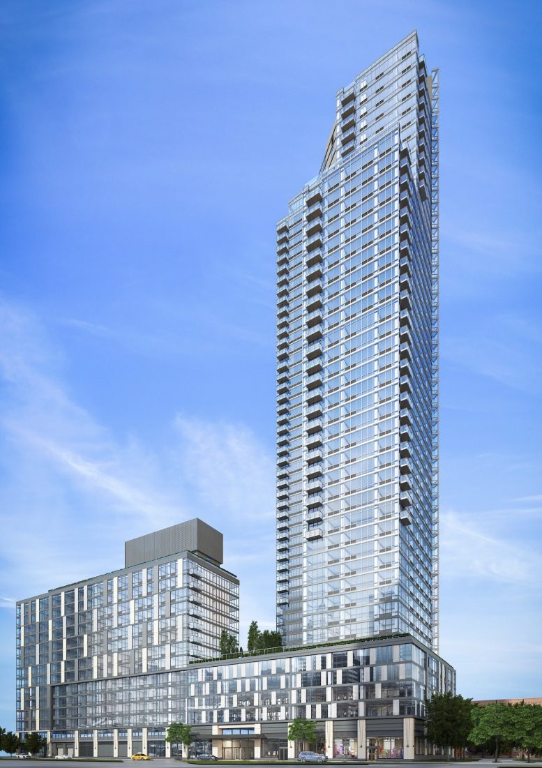 43-25 Hunter Street, rendering via Rockrose