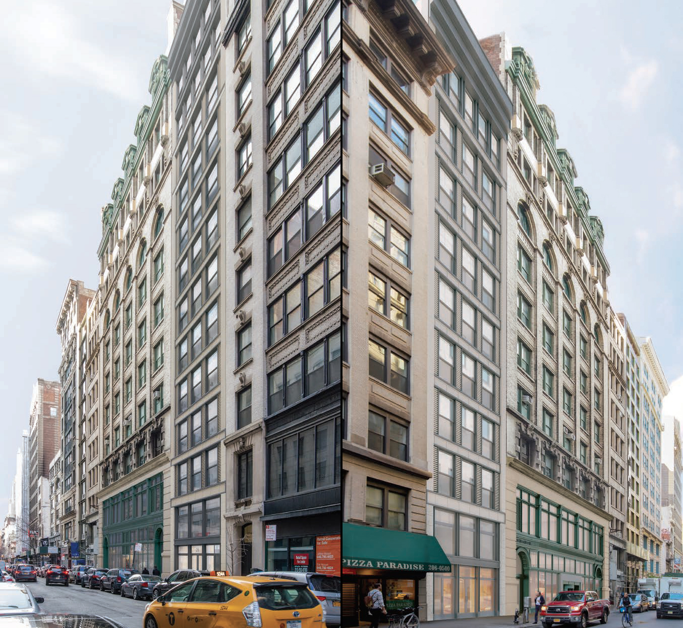 Proposal for 21 West 17th Street and 16 West 18th Street