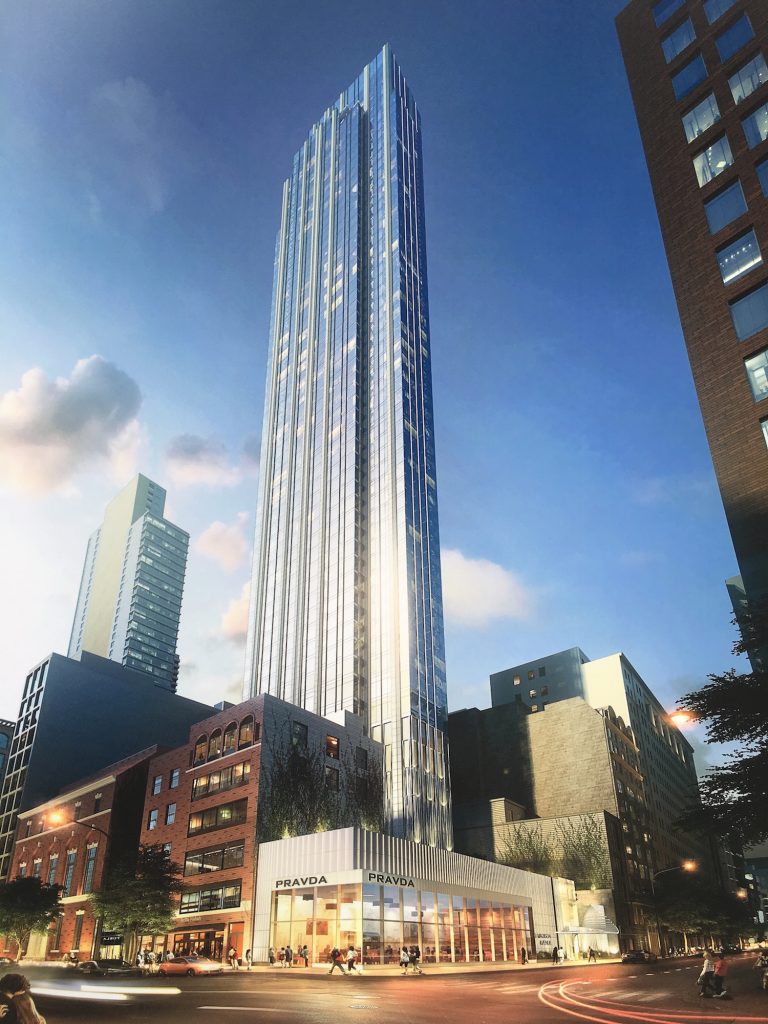 15 East 30th Street, rendering by Handel Architects