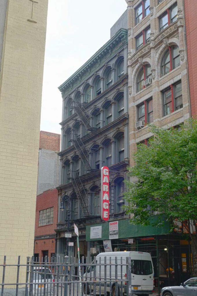 165 Mercer Street, existing conditions