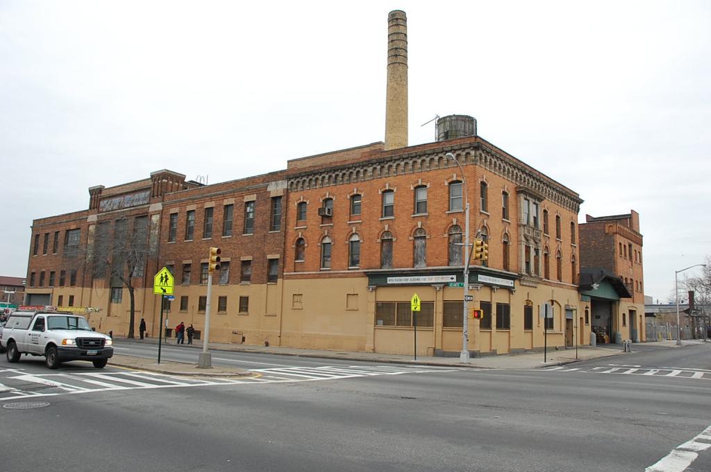 The former Empire State Dairy Company complex at 2840 Atlantic Avenue in March of 2008. Photo by Nicholas Strini/PropertyShark.
