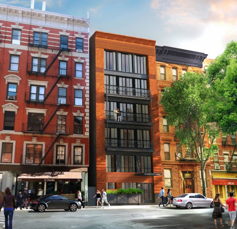 54 MacDougal Street, rendering by Building Studio Architects