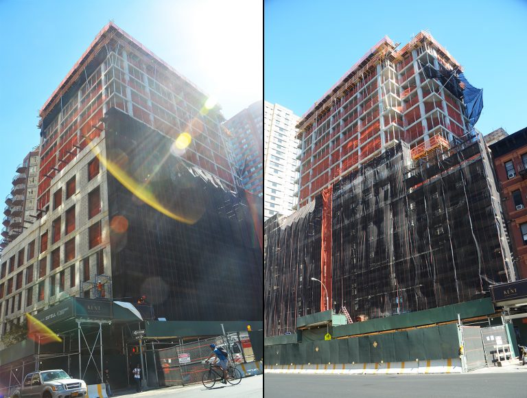 The Kent, at 200 East 95th Street. All photographs by the author