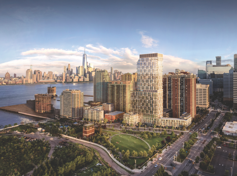 75 Park Lane South, rendering via Strategic Capital