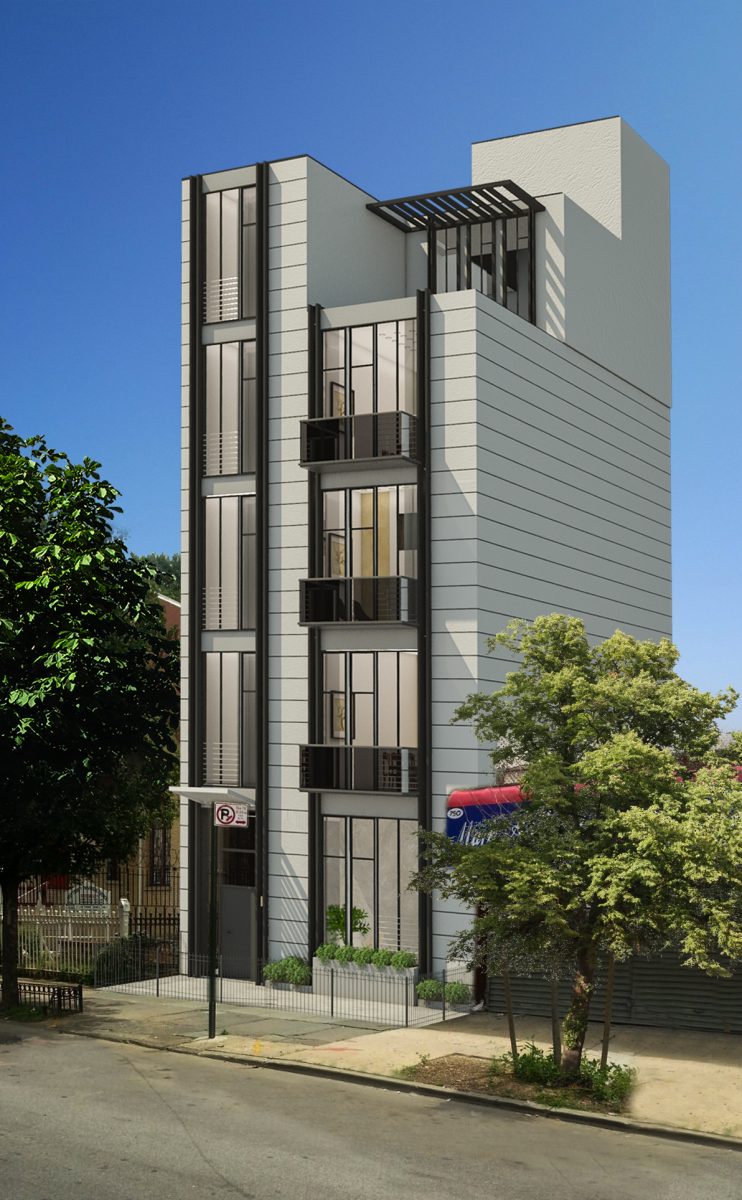 752 Quincy Street, rendering via Infinity Properties