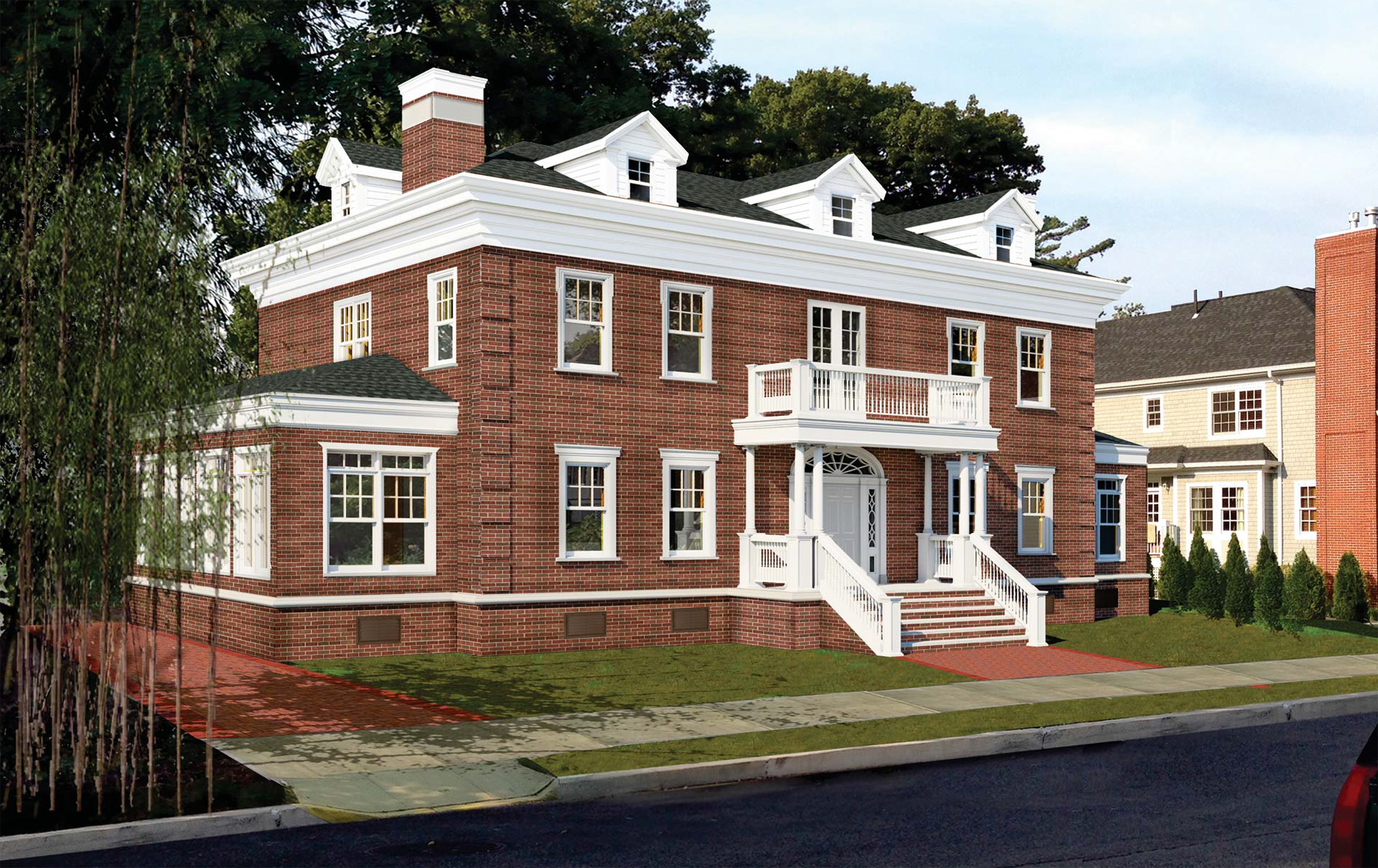 Proposal for new house at 233-33 38th Drive in Douglaston, Queens