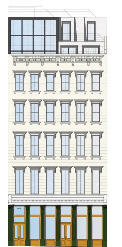 Rendering of proposal for 51 White Street