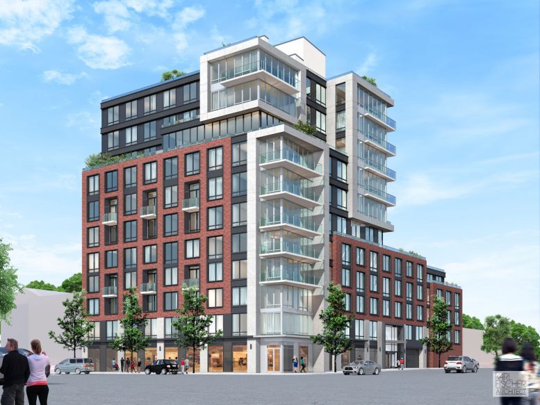 581 Fourth Avenue, rendering by Karl Fischer Architect