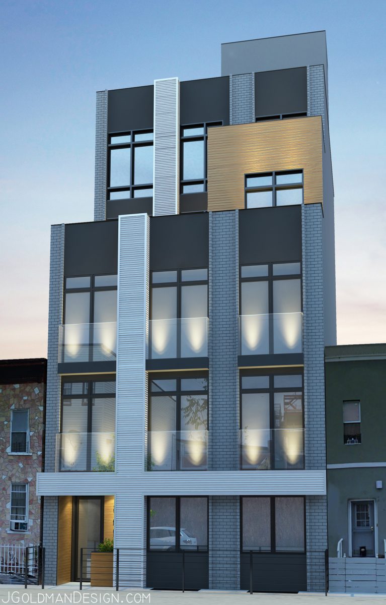 846 Monroe Street, image by J Goldman Design