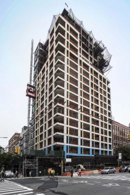 200 East 21st Street Topping Out