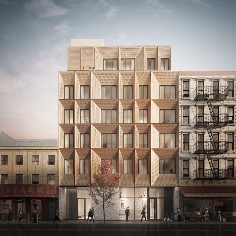 Previous renderings of 282 Grand Street - Peterson Rich Office/Darcstudio