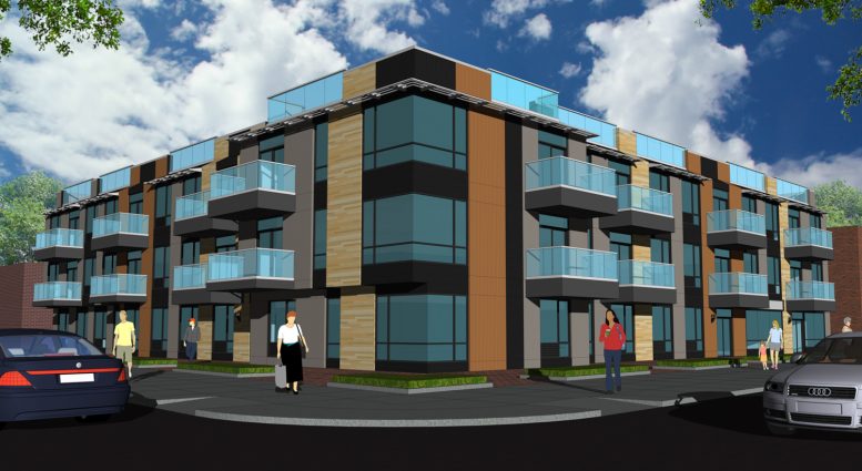 76-28 Parsons Boulevard, rendering by Tan Architects